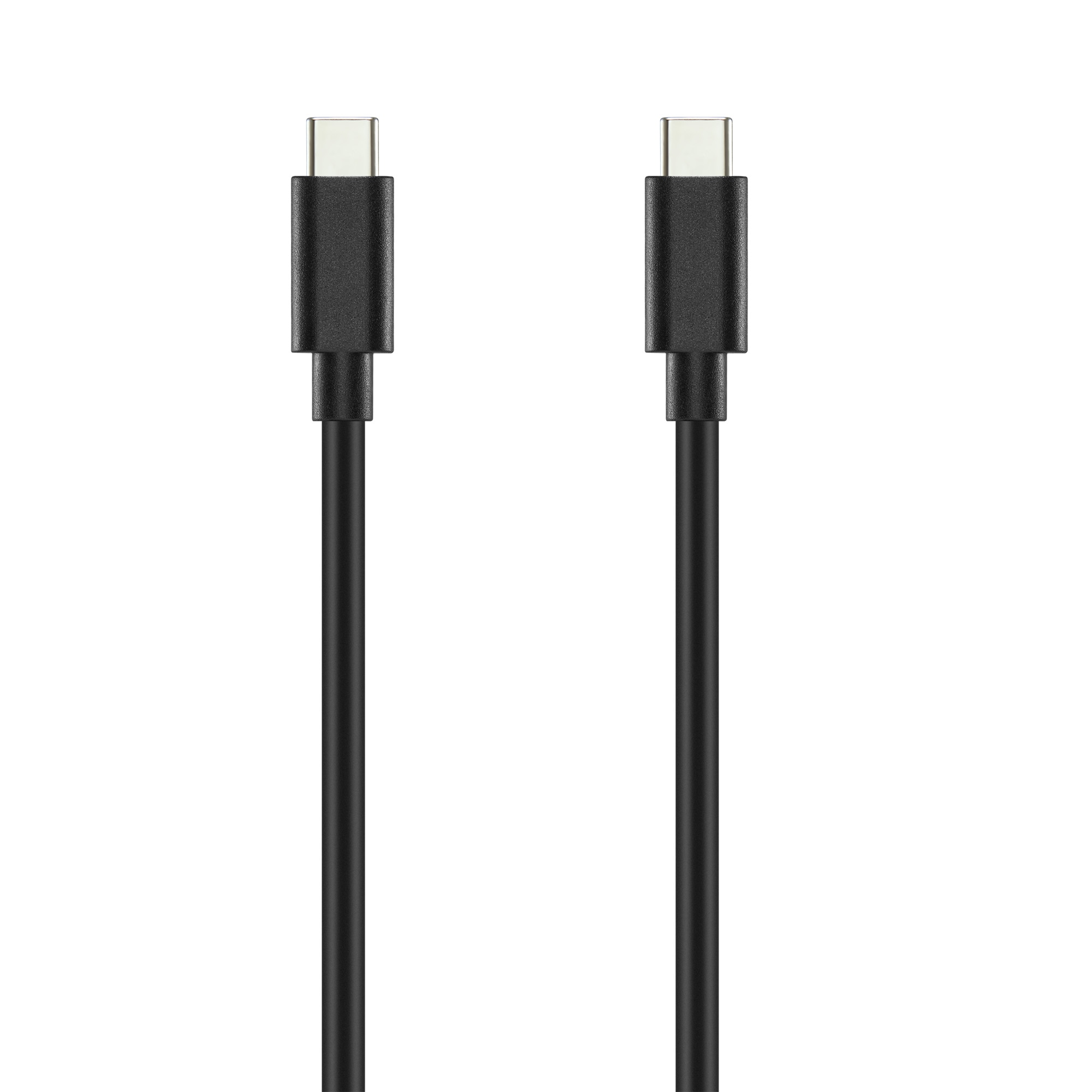 USB-C til USB-C-ladekabel 2m svart