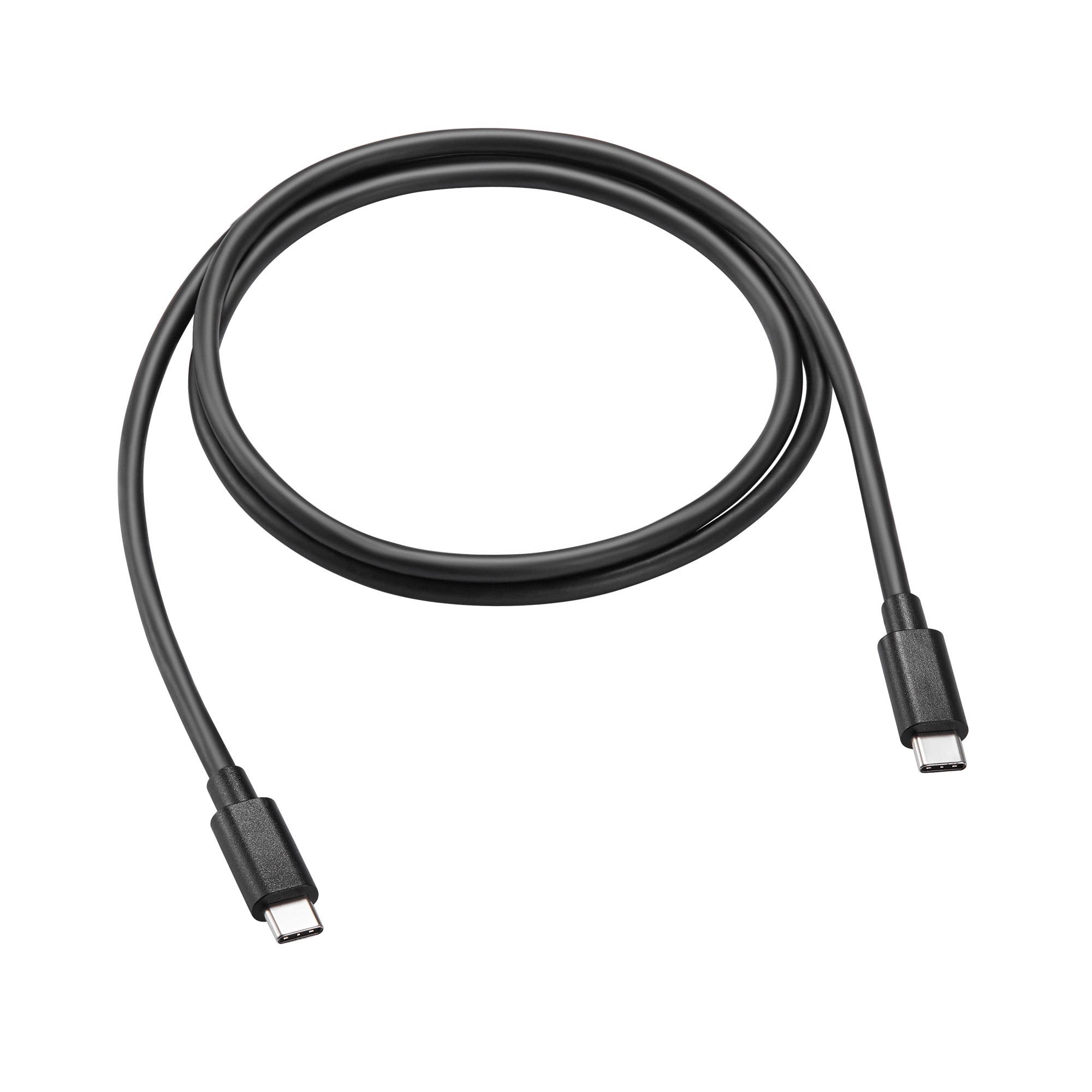 USB-C til USB-C-ladekabel 1m svart