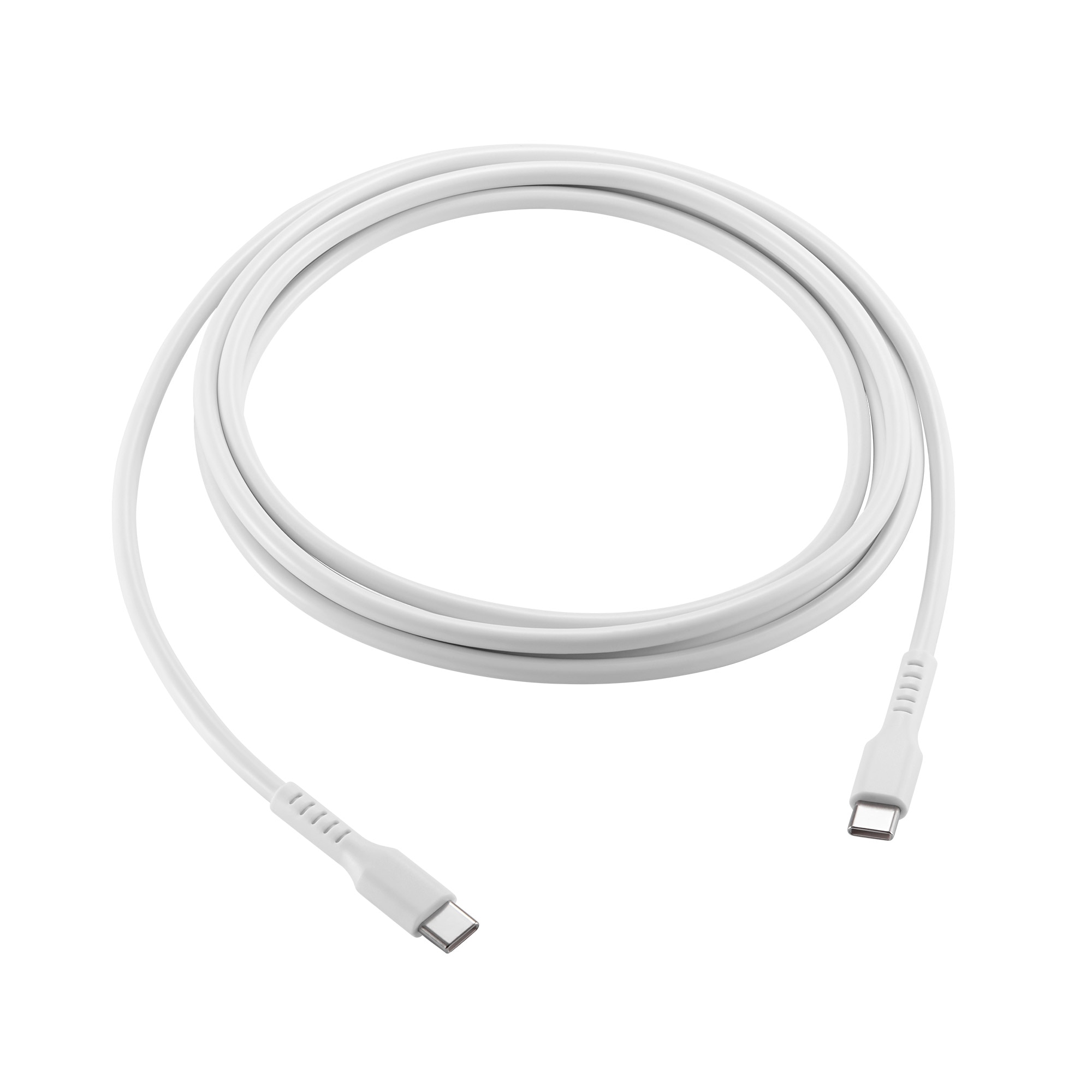 USB-C til USB-C-ladekabel 240W 2m hvit