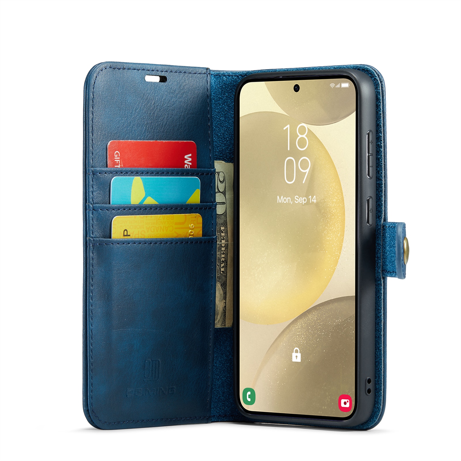 Magnet Wallet Samsung Galaxy A56 Cognac