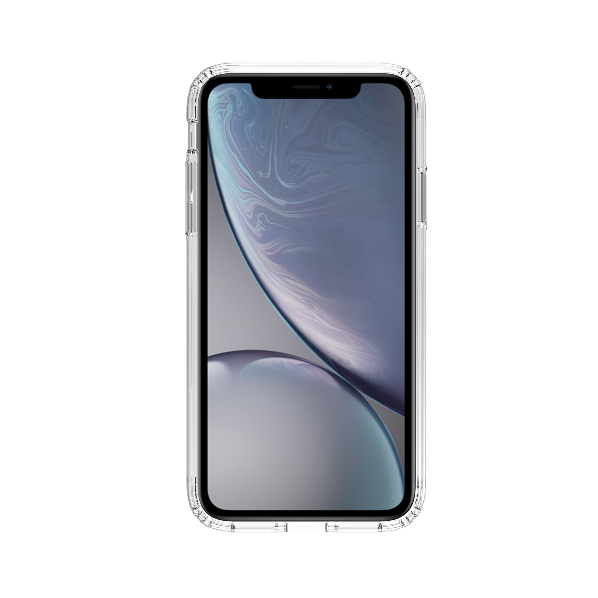 Hybriddeksel iPhone Xr gjennomsiktig