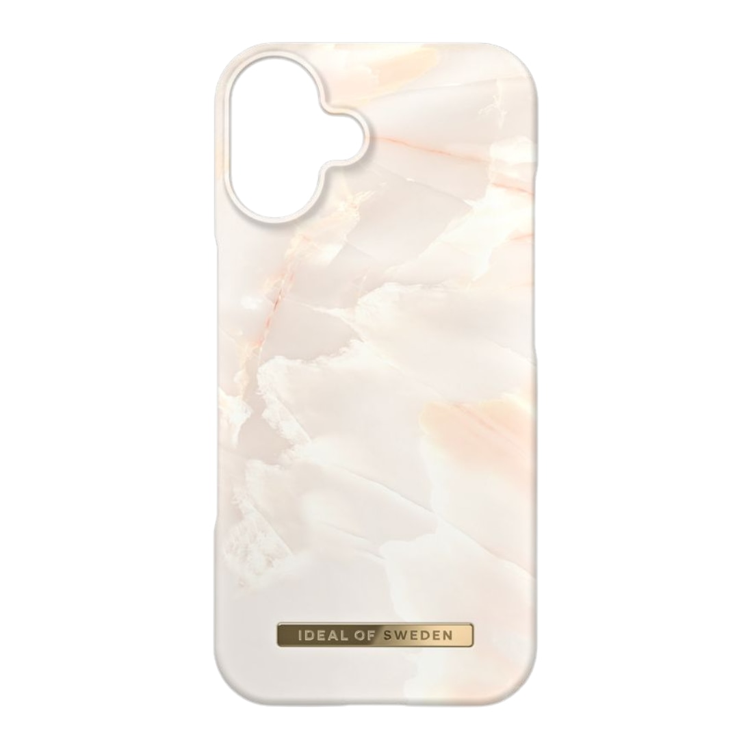 Fashion Deksel iPhone 16 Rose Pearl Marble