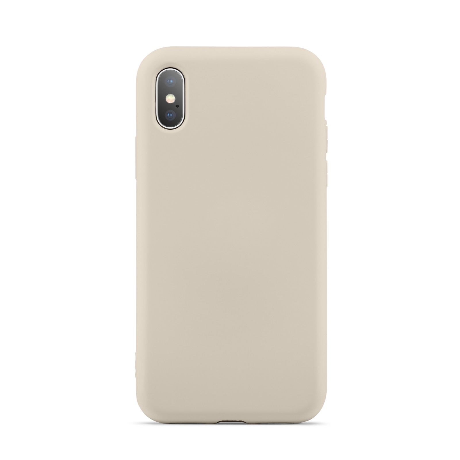 TPU Deksel iPhone X/XS Beige