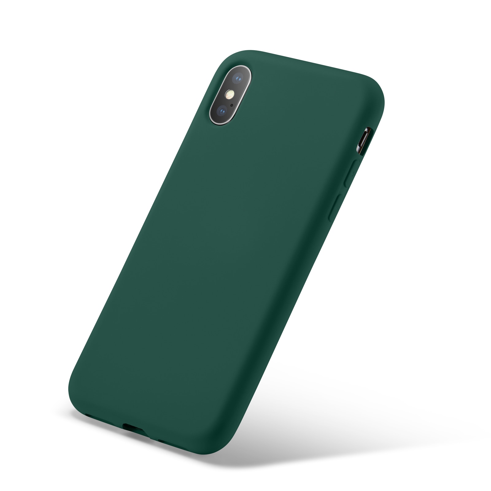 TPU Deksel iPhone X/XS mørk grønn