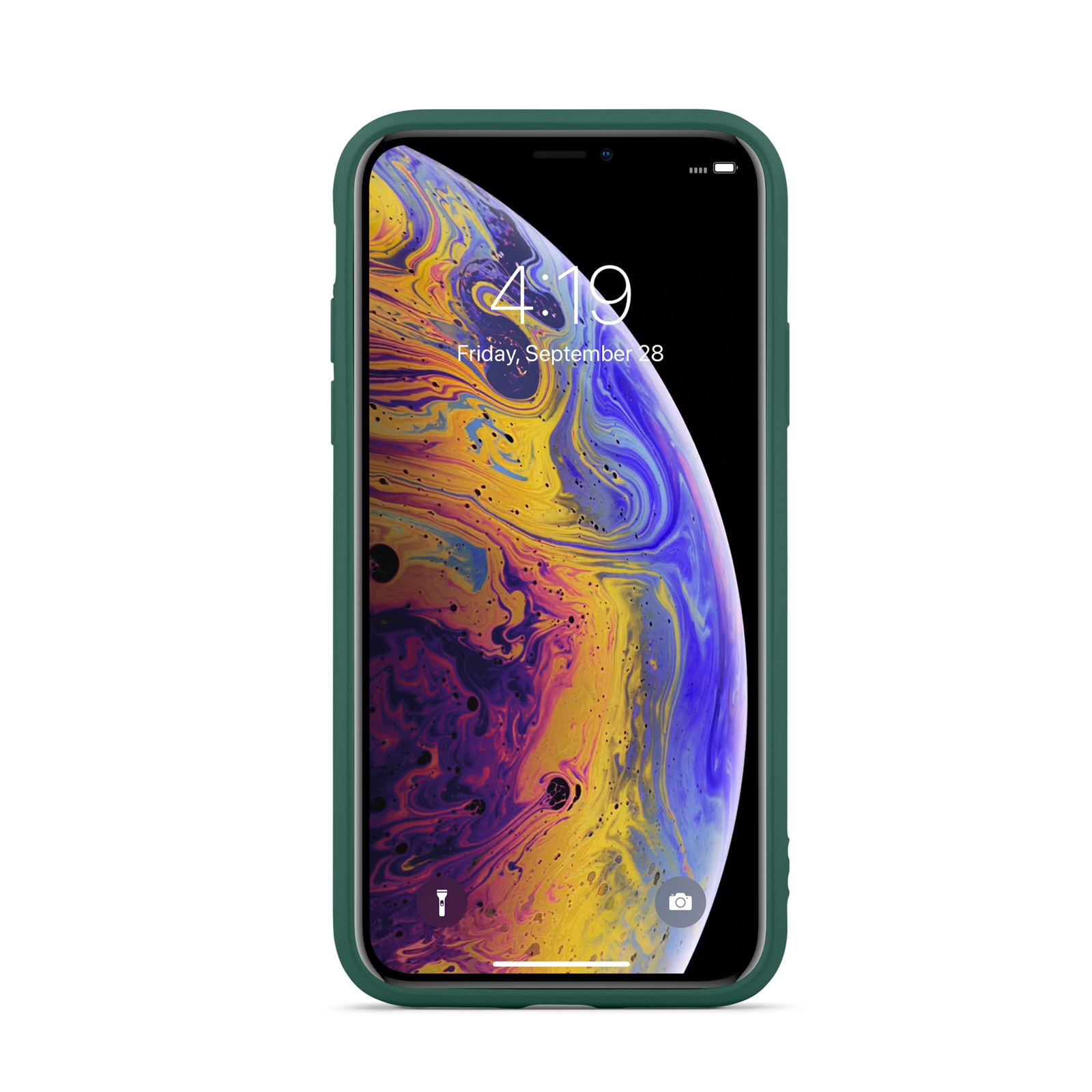 TPU Deksel iPhone X/XS mørk grønn