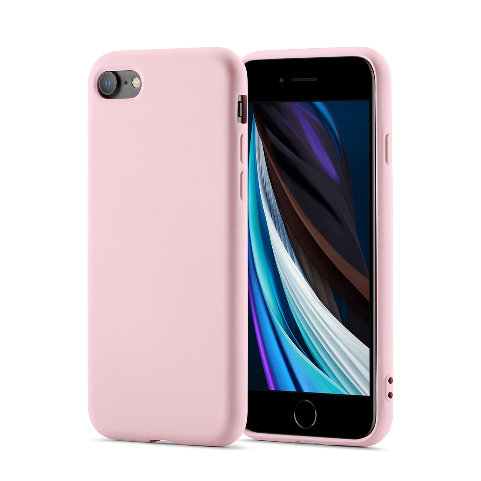 TPU Deksel iPhone SE 2022 Rosa