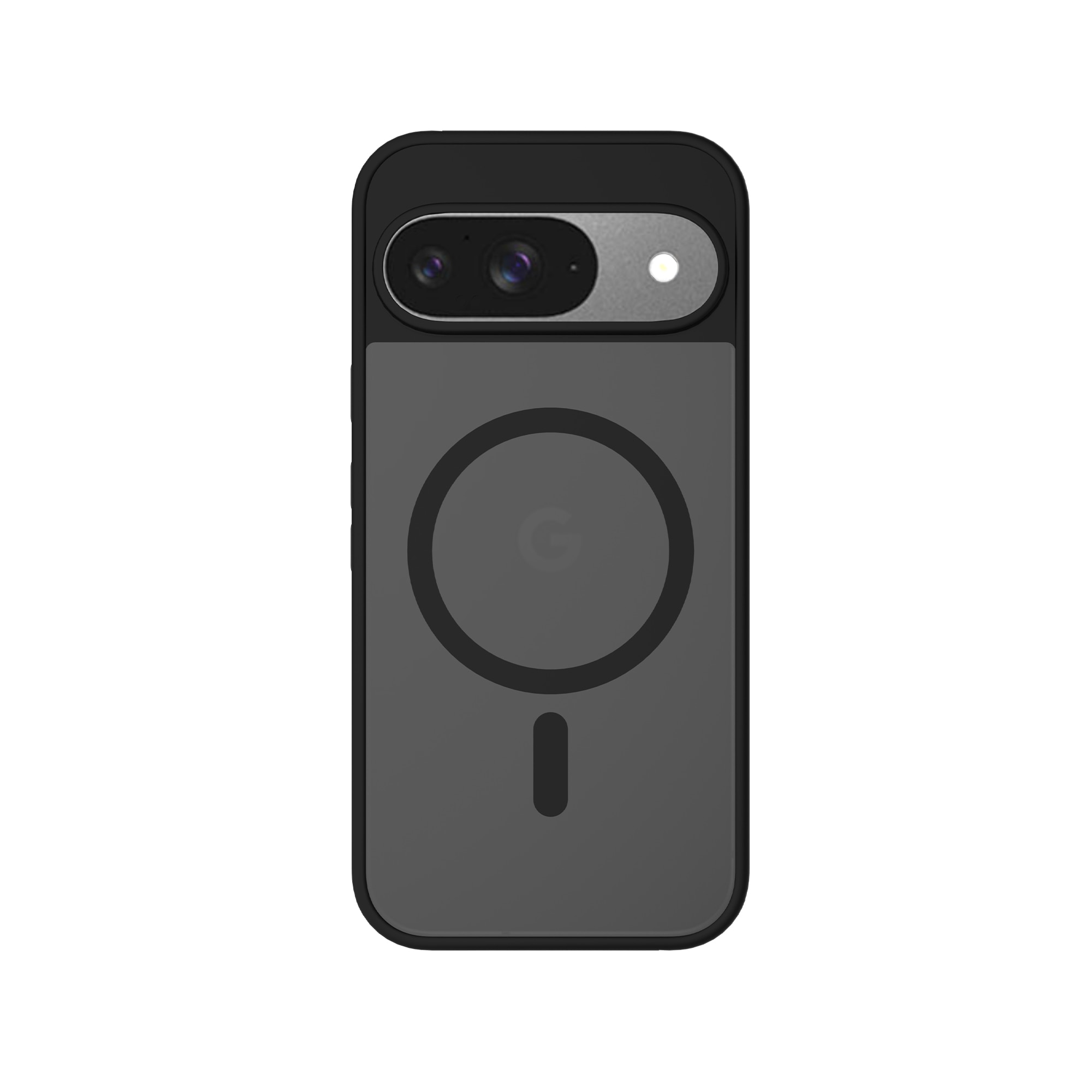 Magnetic Hybrid Deksel Google Pixel 9 Frosted Black