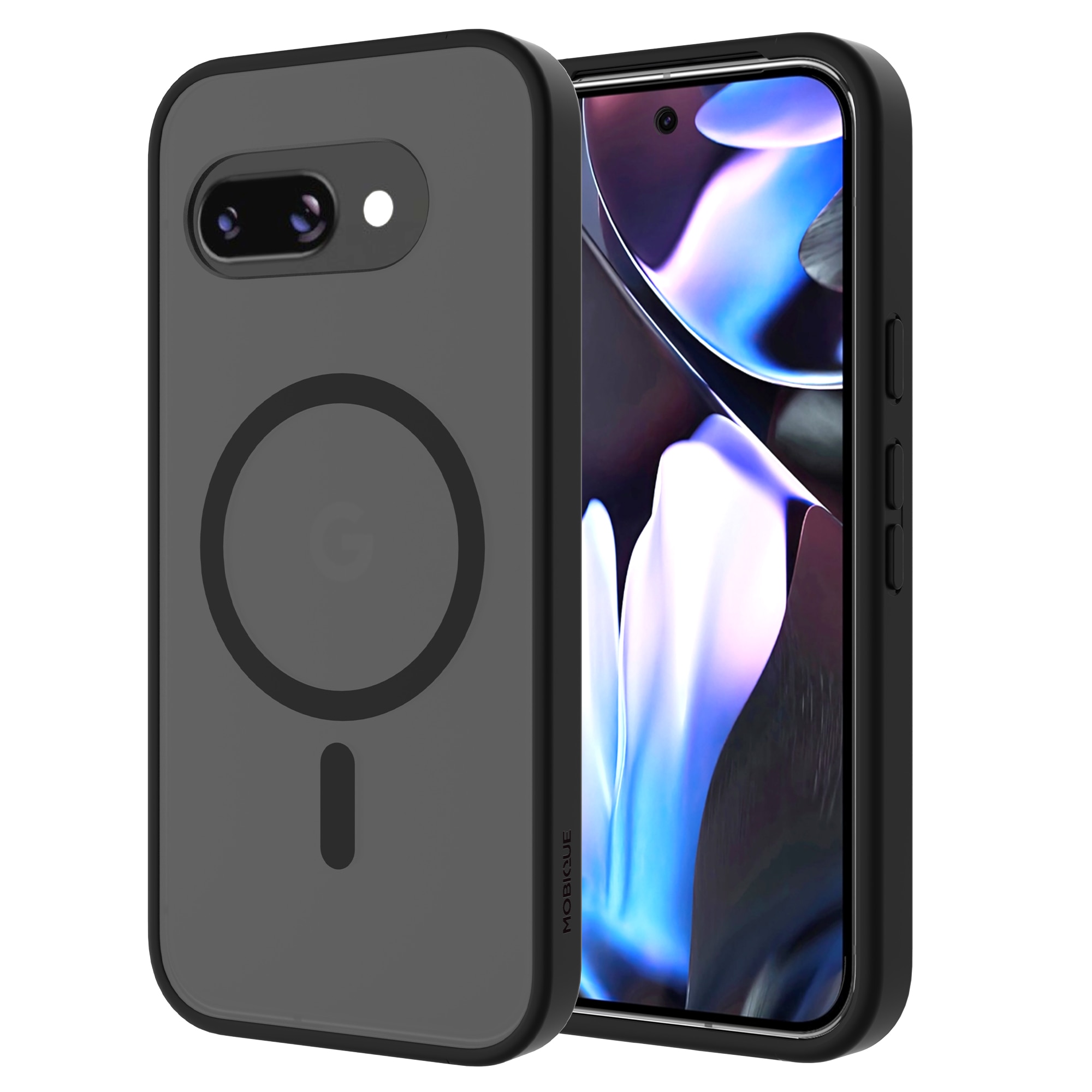 Magnetic Hybrid Deksel Google Pixel 9a Frosted Black