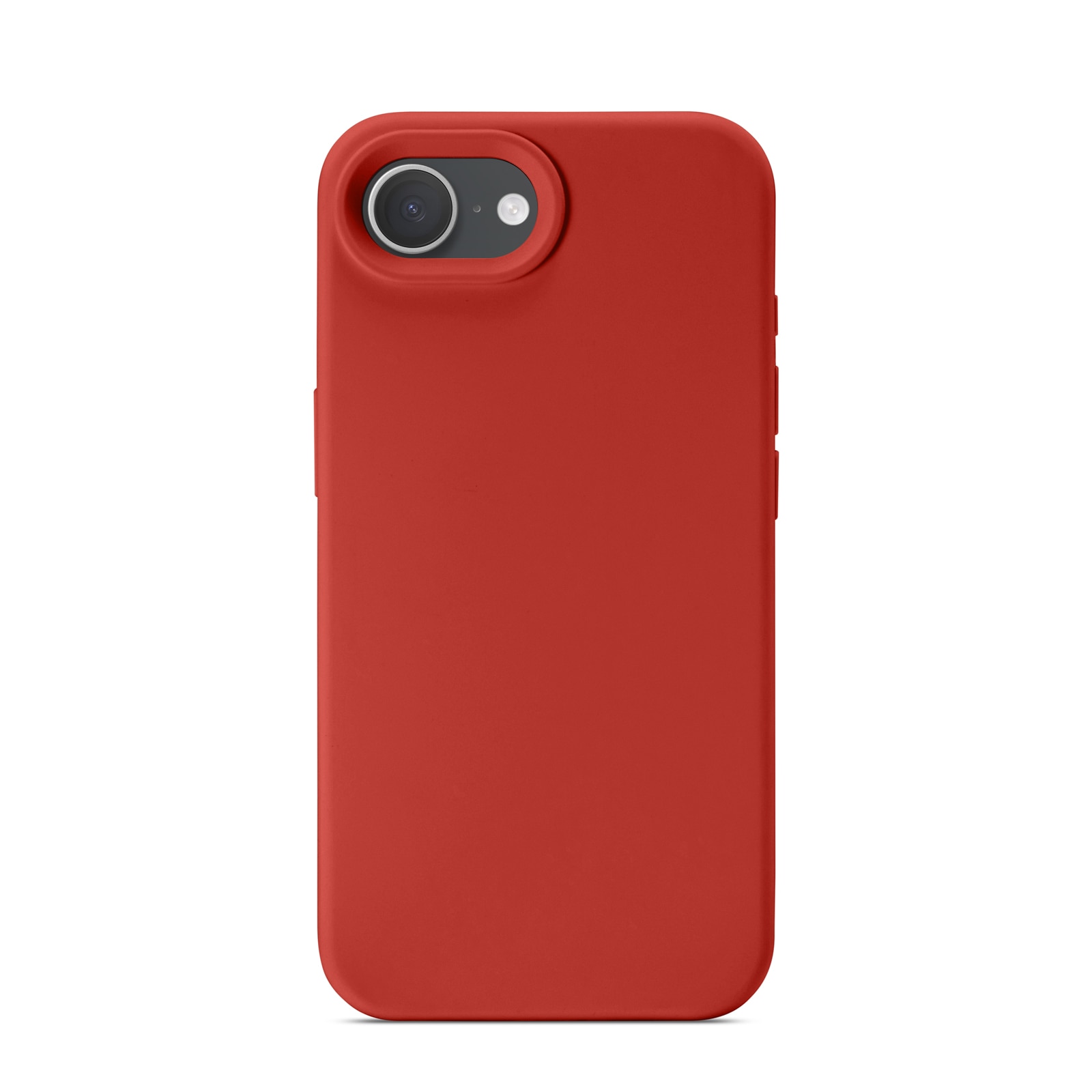 Magnetic Deksel Silikon iPhone 16e Lava Red