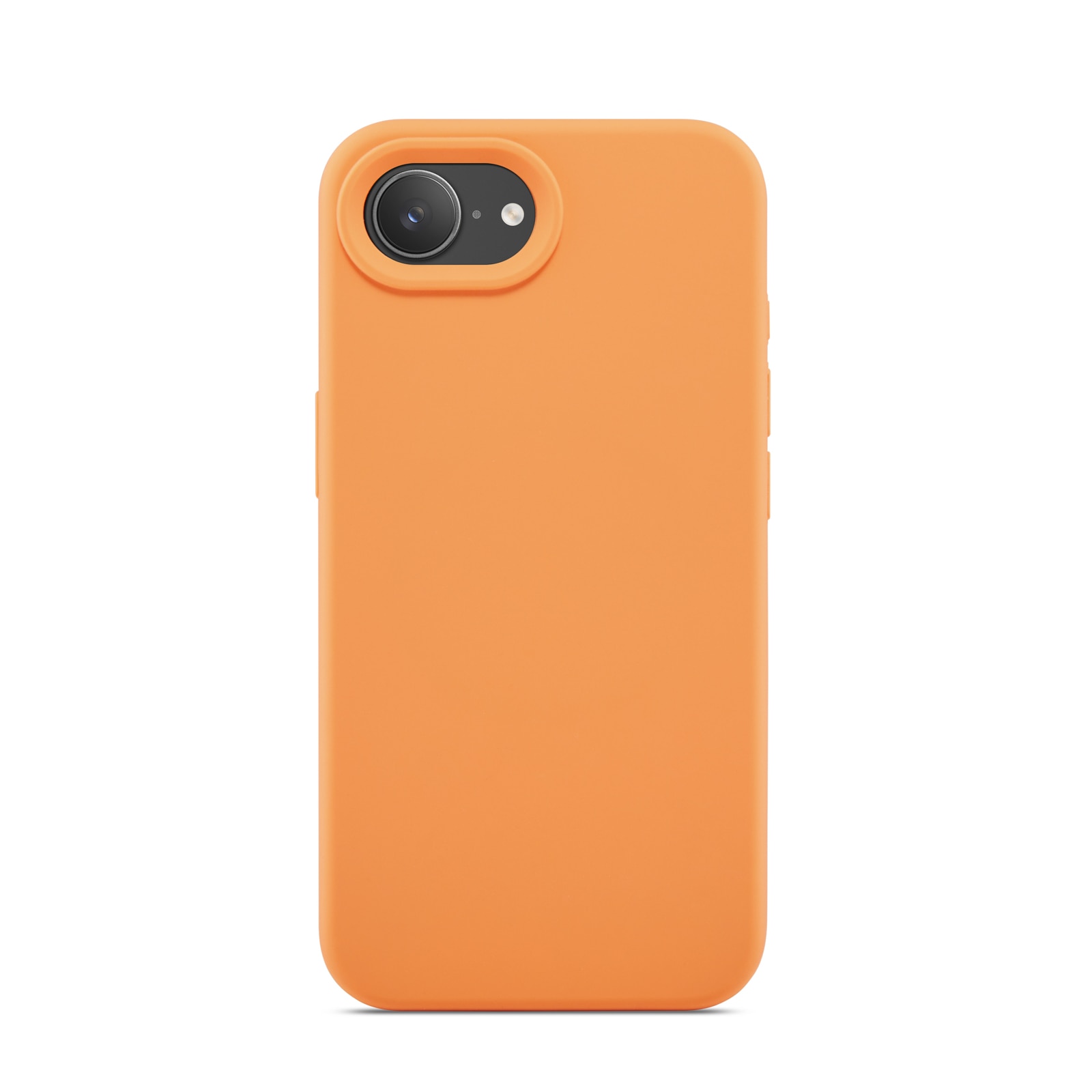 Magnetic Deksel Silikon iPhone 16e Solar Orange