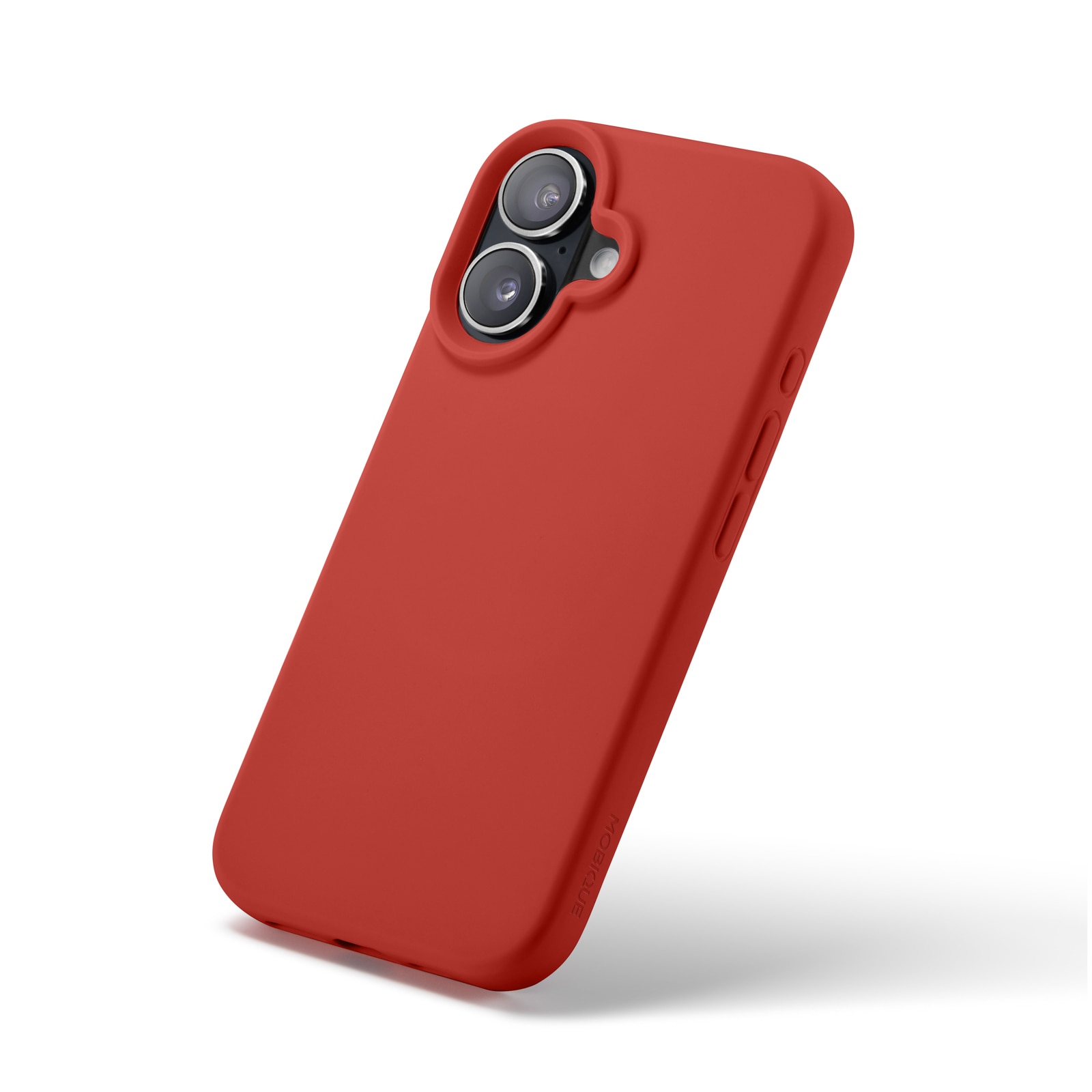 Magnetic Deksel Silikon iPhone 16 Lava Red