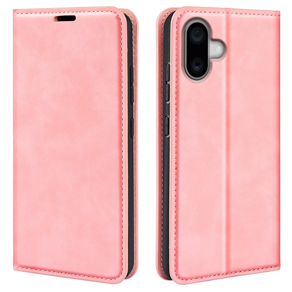 iPhone 16 Slim Mobilveske rosa