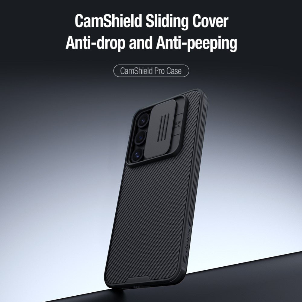 CamShield Deksel Samsung Galaxy S24 FE svart