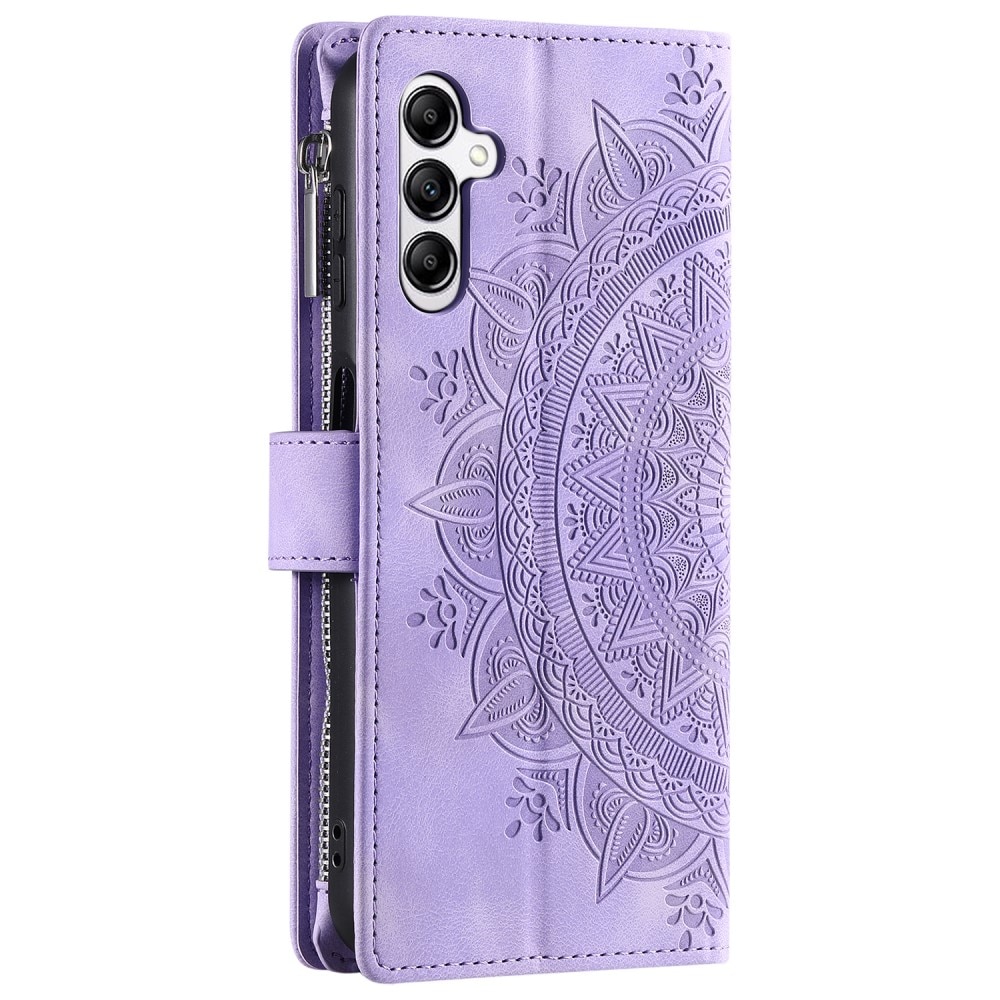 Lommebokveske Samsung Galaxy S24 FE Mandala lilla