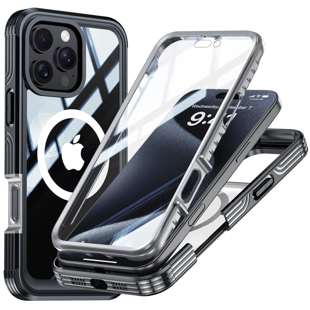 Premium Full Protection Case iPhone 16 Pro Max Black