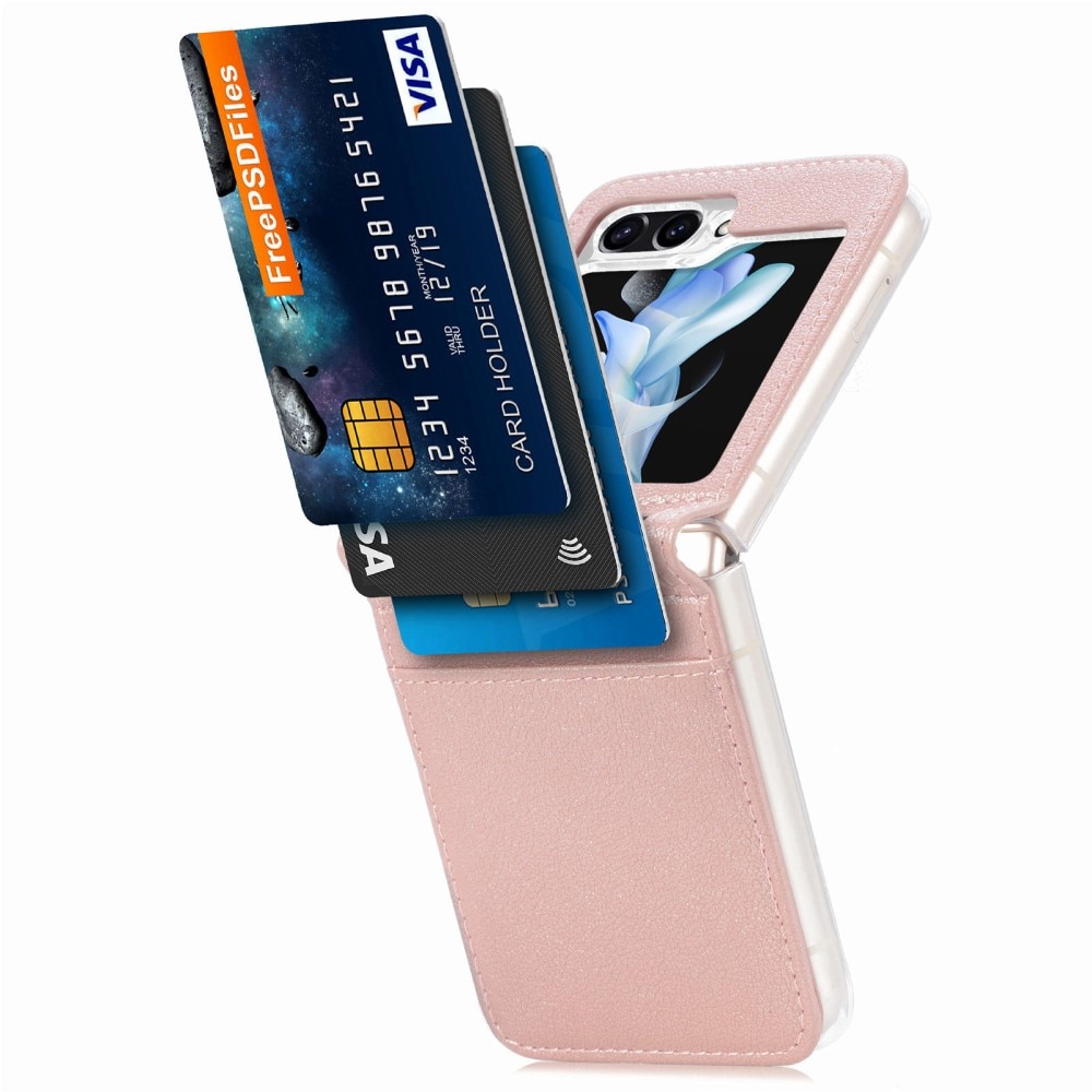 Slim Card Wallet Samsung Galaxy Z Flip 6 rosa