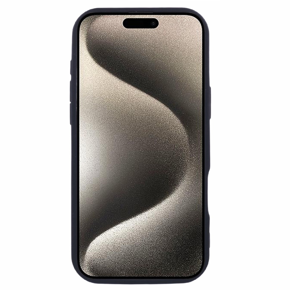 TPU Deksel Edge iPhone 16 svart