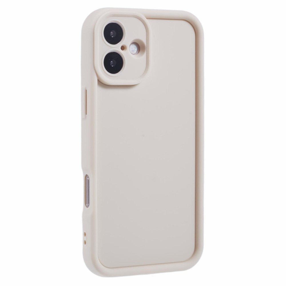 TPU Deksel Edge iPhone 16 beige