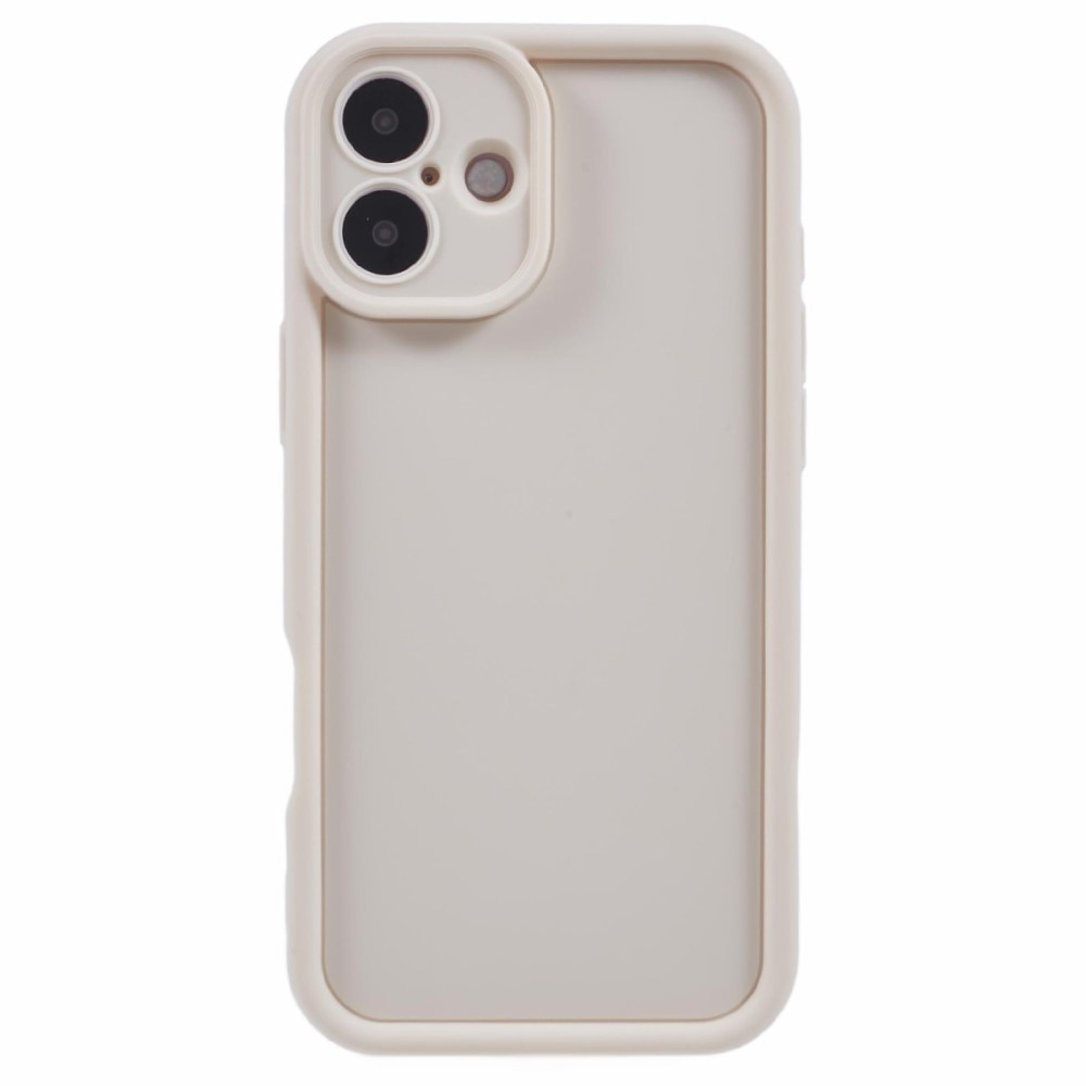 TPU Deksel Edge iPhone 16 beige