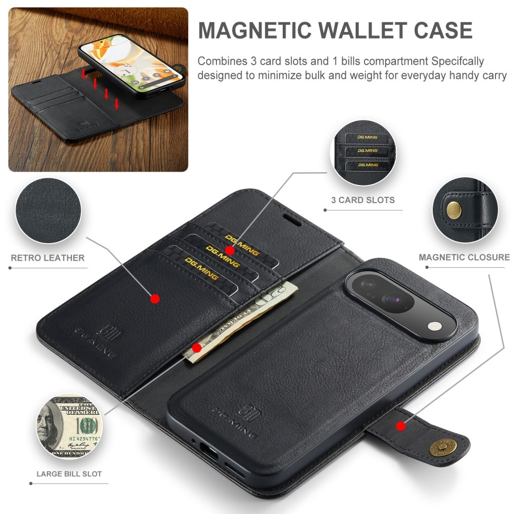 Magnet Wallet Google Pixel 9 Black