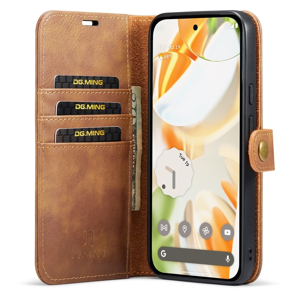 Magnet Wallet Google Pixel 9 Pro Cognac