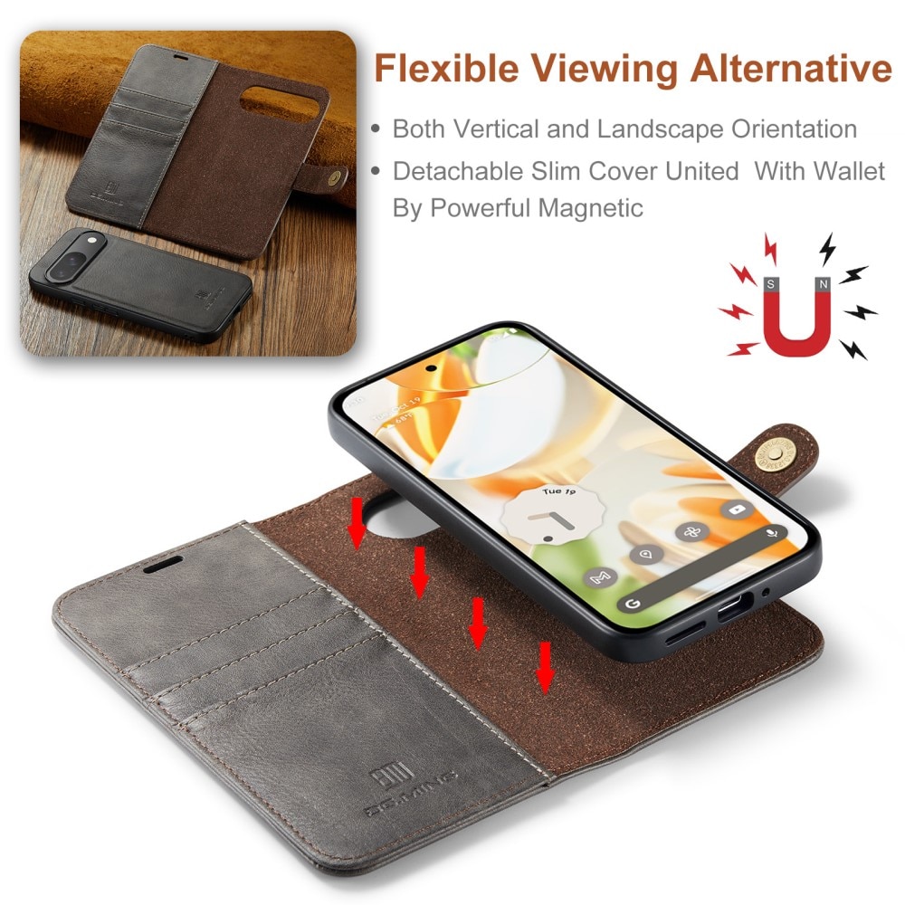 Magnet Wallet Google Pixel 9 Brown