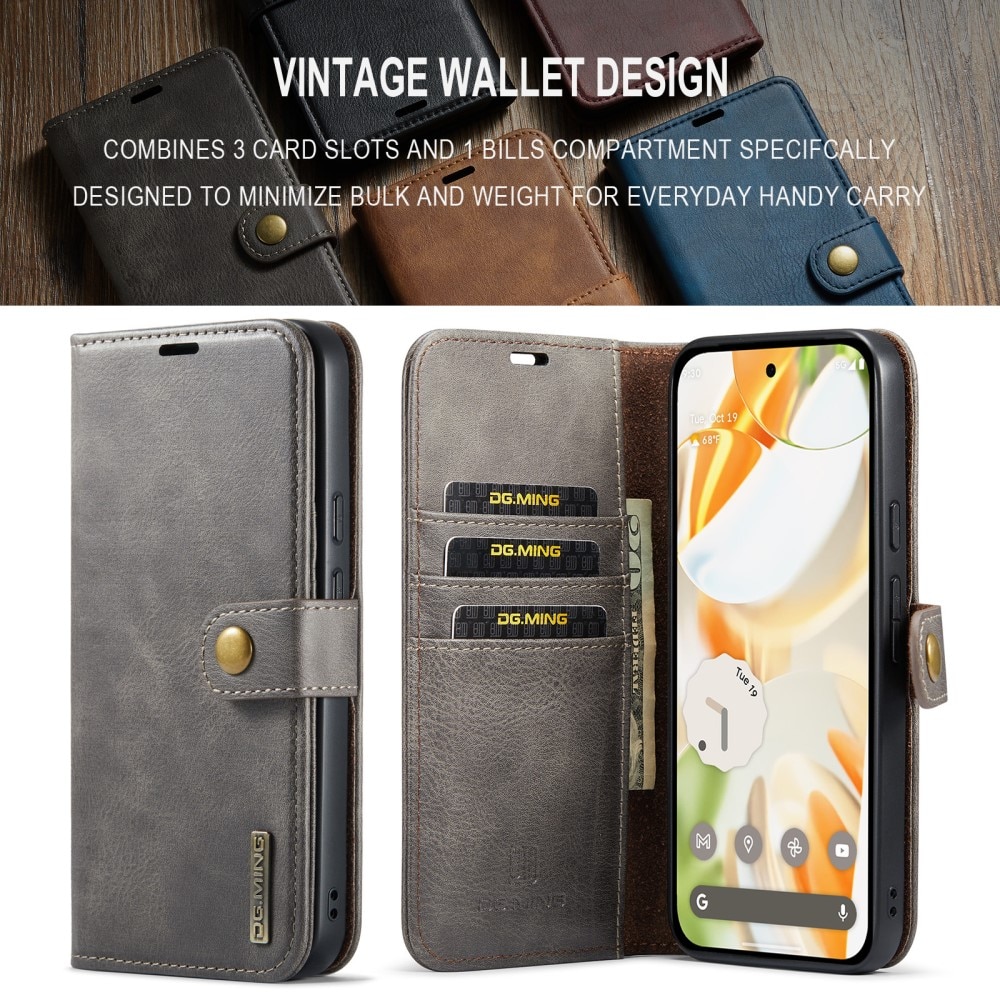 Magnet Wallet Google Pixel 9 Brown