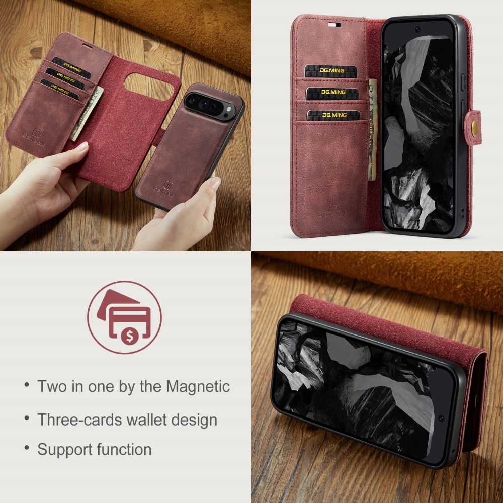 Magnet Wallet Google Pixel 9 Pro XL Red