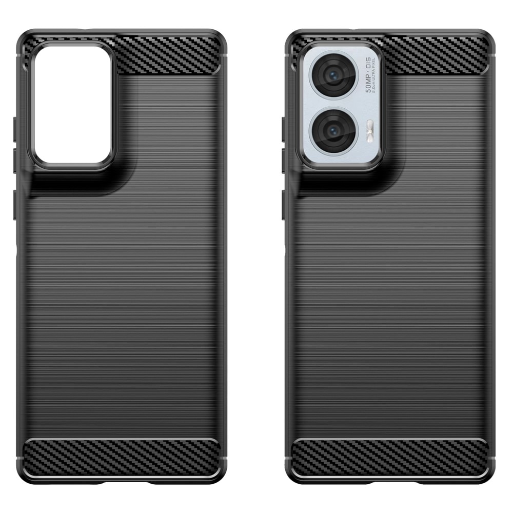 Motorola Moto G85 Deksel TPU Brushed Black