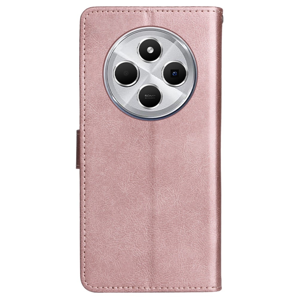 Lommebokdeksel Xiaomi Redmi 14C rosa