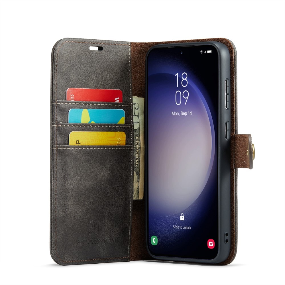 Magnet Wallet Samsung Galaxy S24 FE Brown