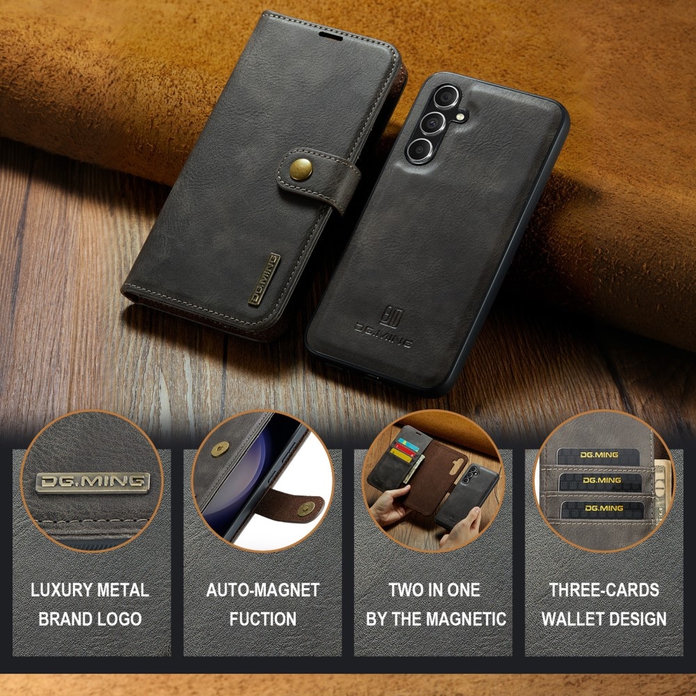 Magnet Wallet Samsung Galaxy S24 FE Brown