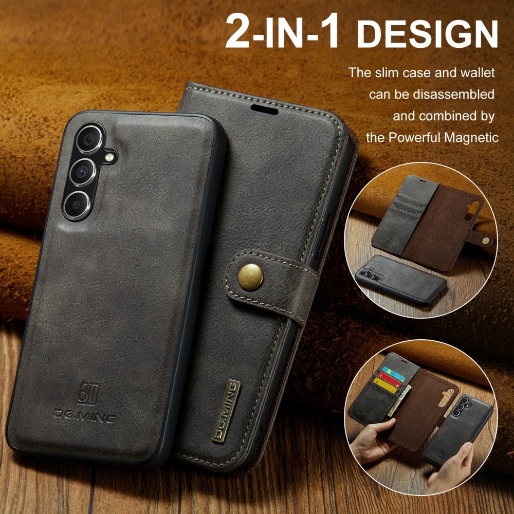 Magnet Wallet Samsung Galaxy S24 FE Brown