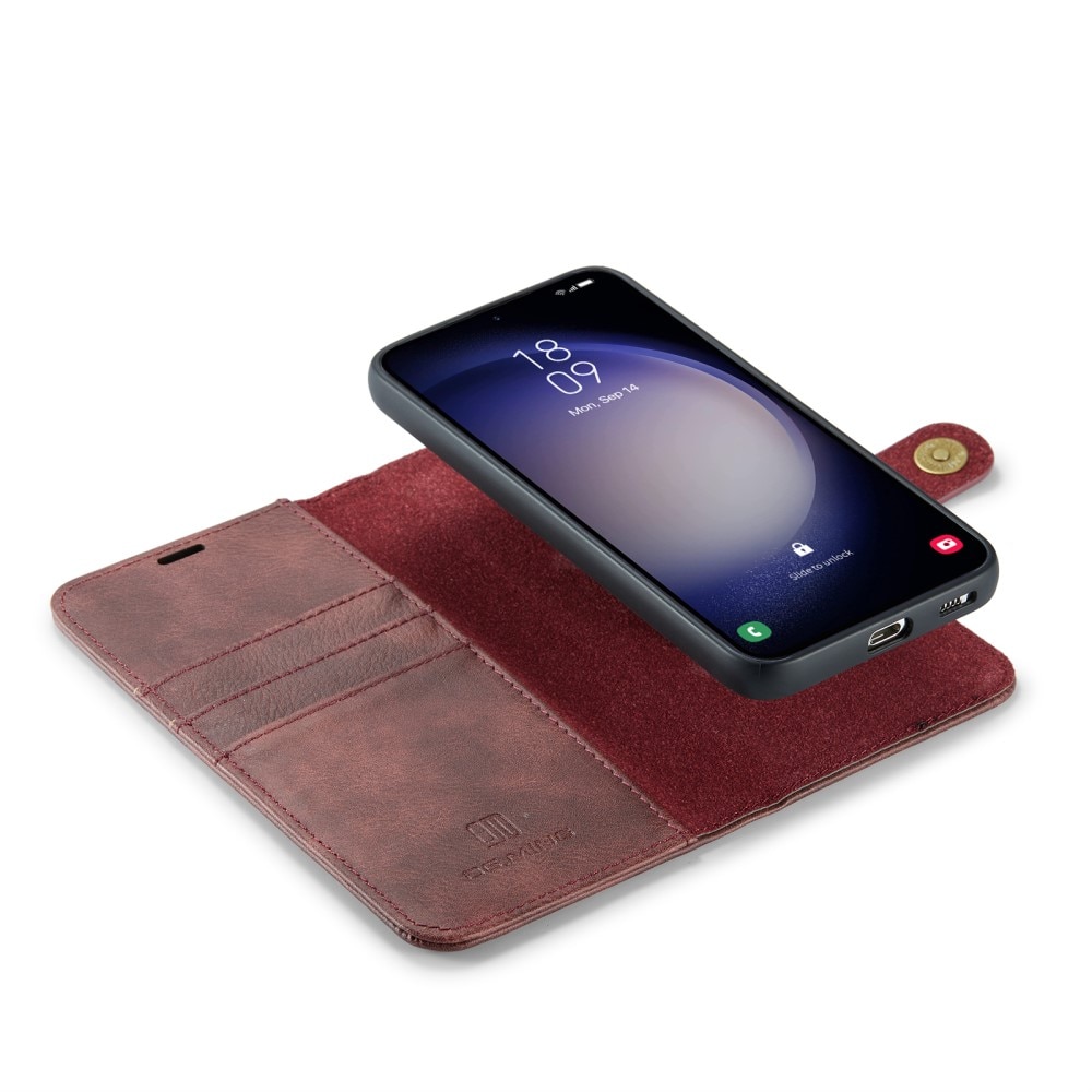 Magnet Wallet Samsung Galaxy S24 FE Red