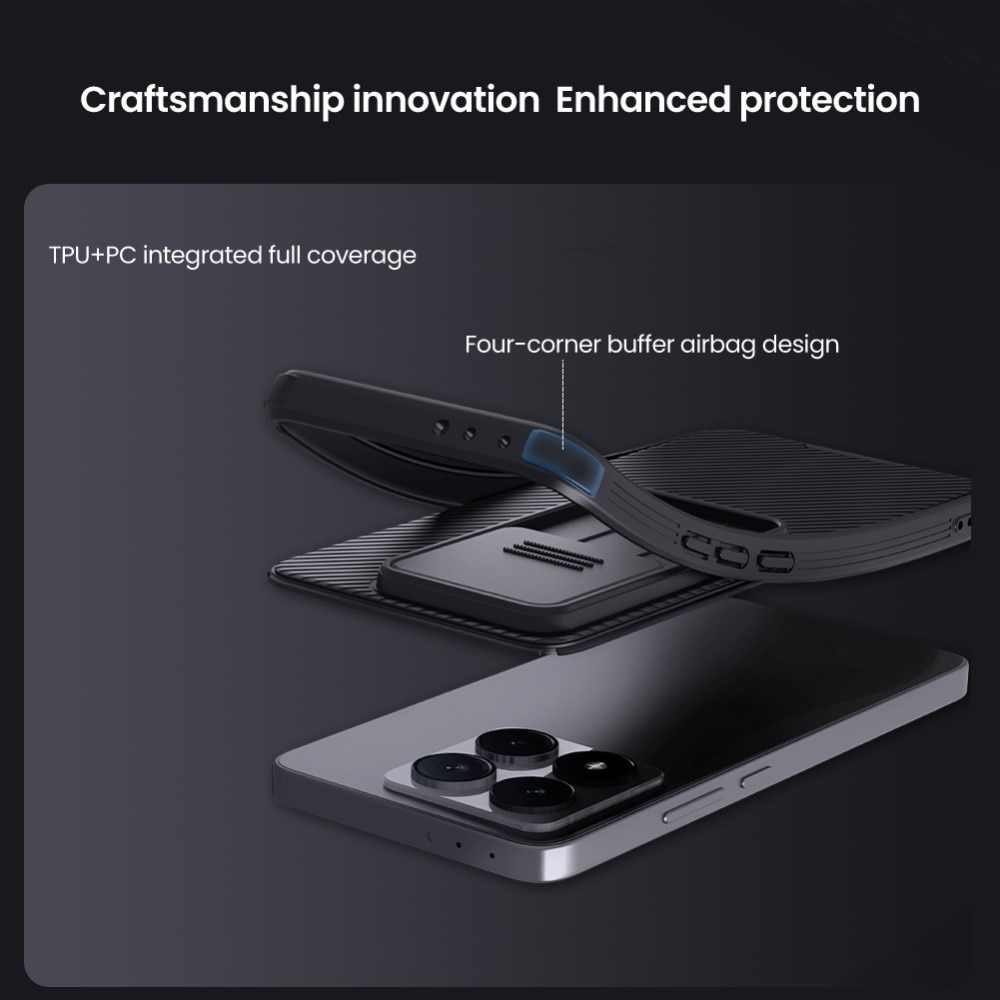 CamShield Deksel Xiaomi 14T svart