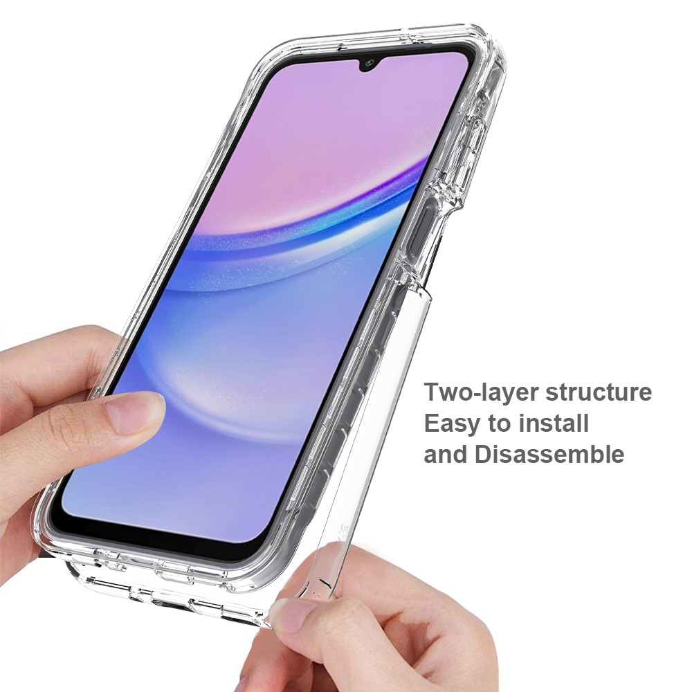 Full Protection Case Samsung Galaxy A16 gjennomsiktig