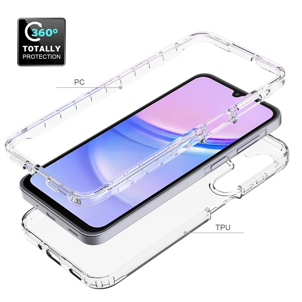 Full Protection Case Samsung Galaxy A16 gjennomsiktig