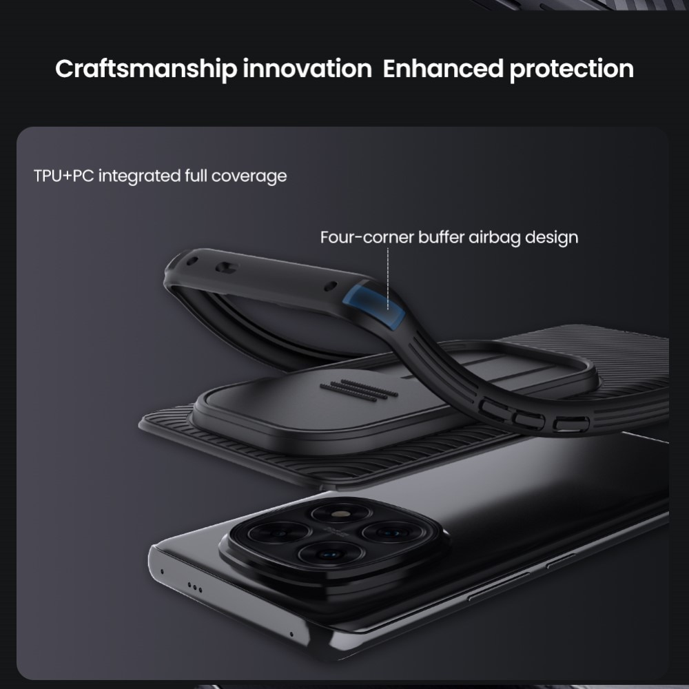 CamShield Deksel Xiaomi Redmi Note 14 Pro svart