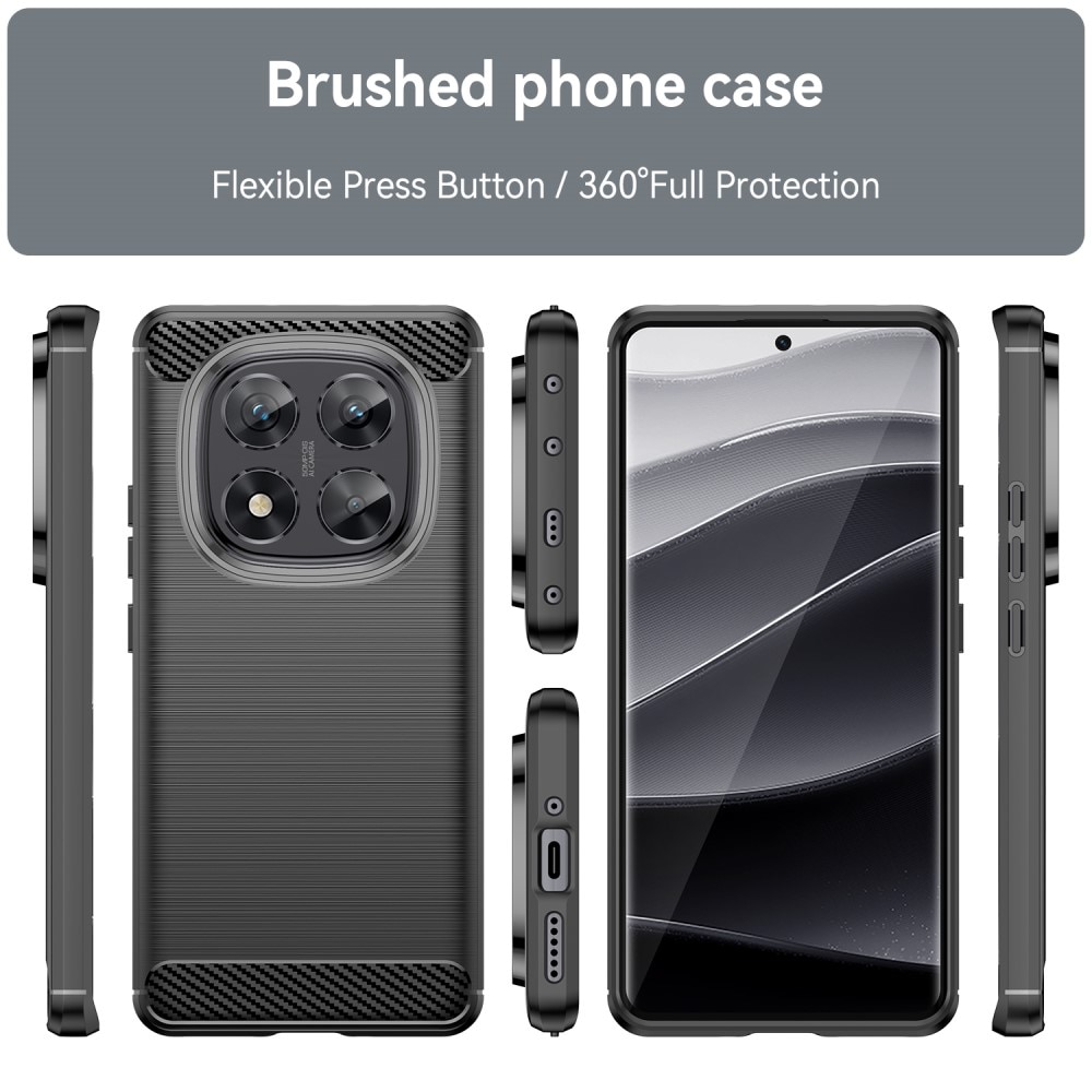 Xiaomi Redmi Note 14 Pro Deksel TPU Brushed Black