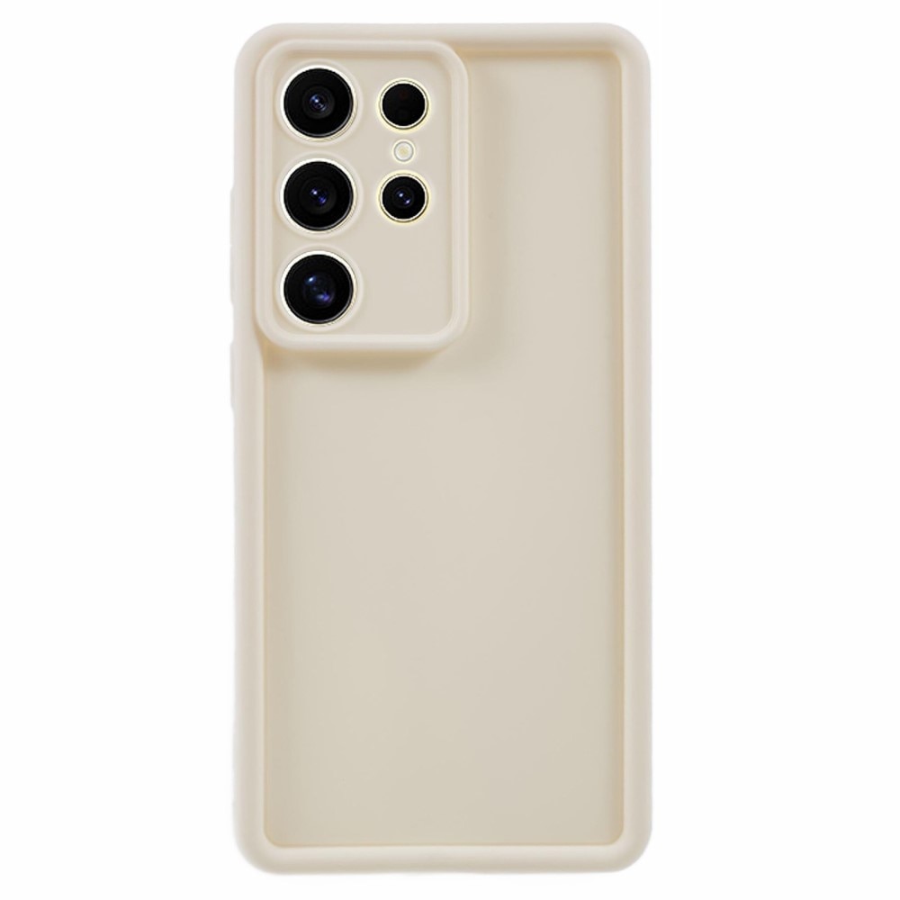 TPU Deksel Edge Samsung Galaxy S25 Ultra beige