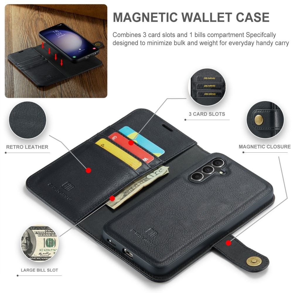 Magnet Wallet Samsung Galaxy S25 Black