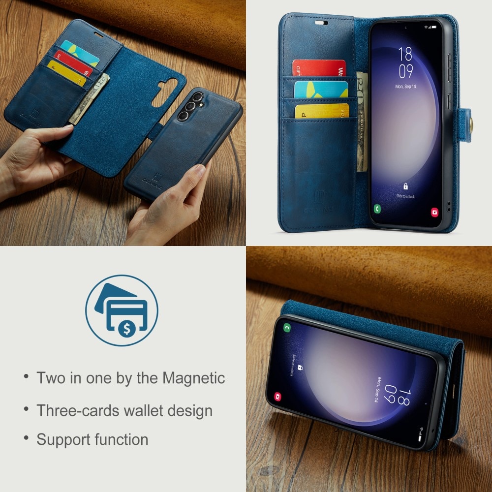 Magnet Wallet Samsung Galaxy S25 Blue