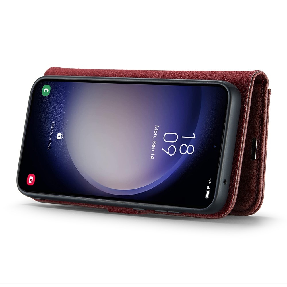 Magnet Wallet Samsung Galaxy S25 Plus Red