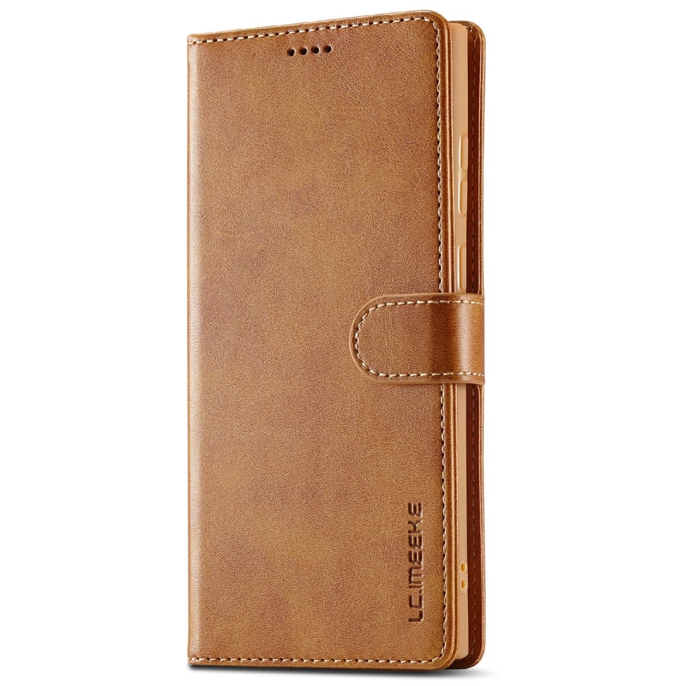 Lommebokdeksel Samsung Galaxy S25 Ultra cognac