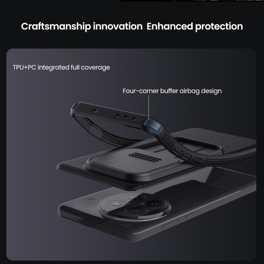 CamShield Deksel  OnePlus 13 Svart