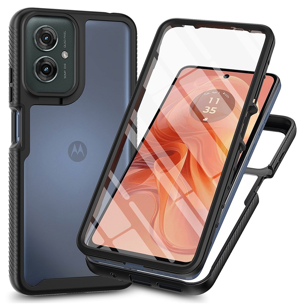 Full Protection Case Motorola Moto G55 svart