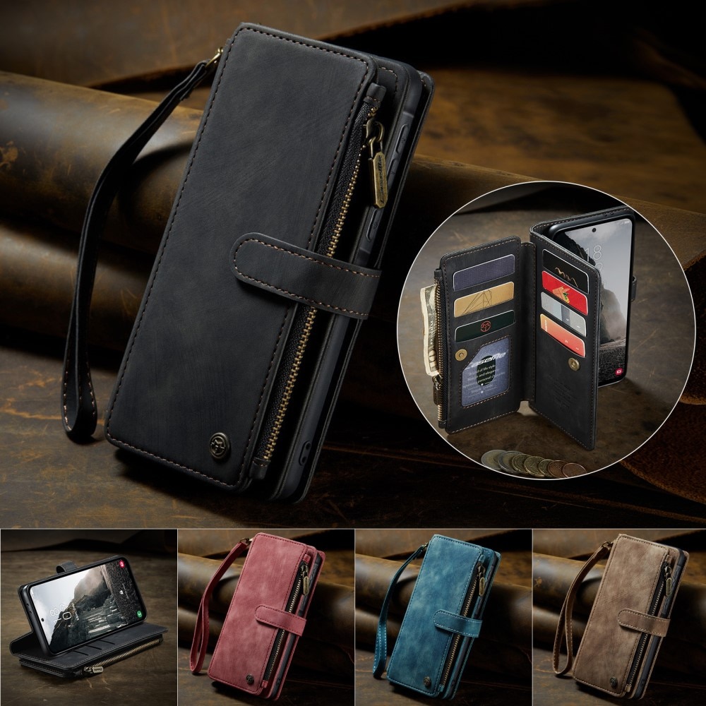 Zipper Wallet Samsung Galaxy A56 Svart