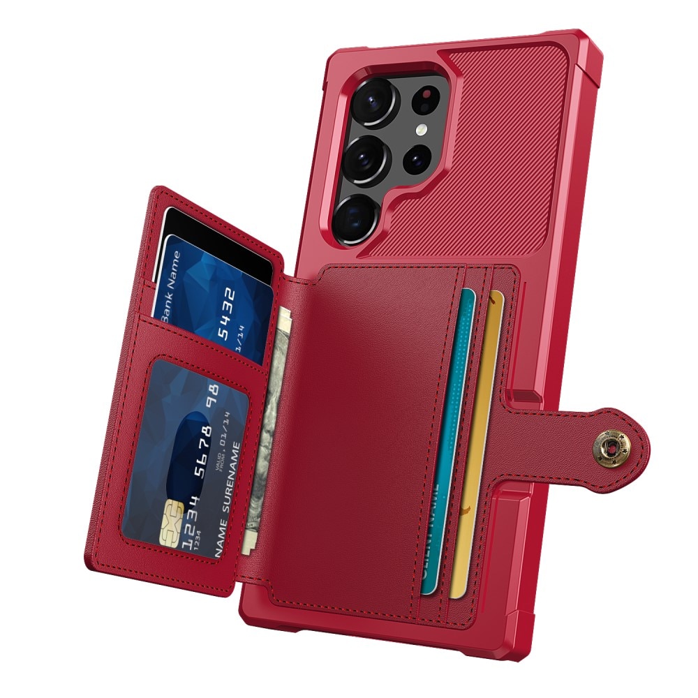 Tough Multi-slot Case Samsung Galaxy S23 Ultra rød