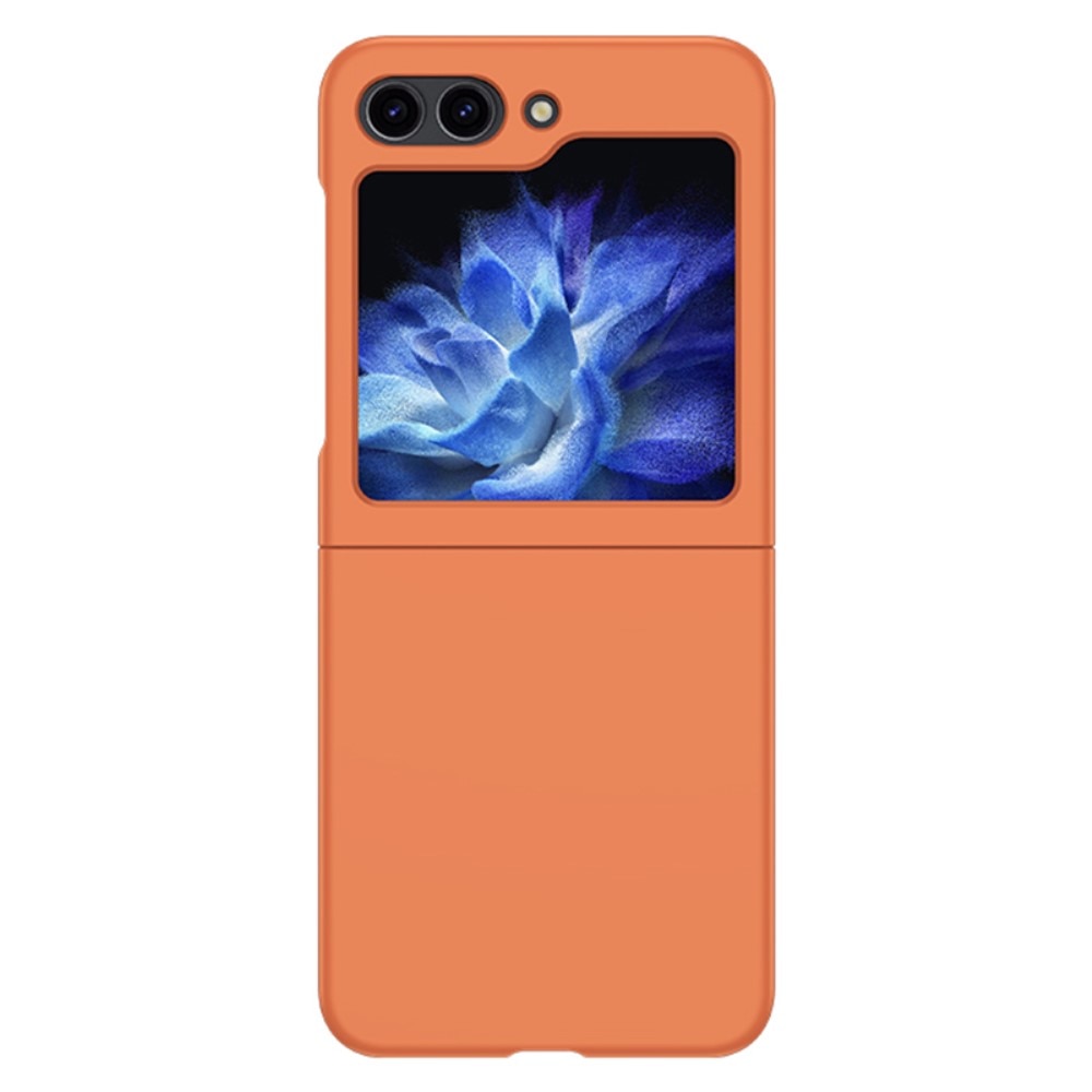 Hard Case Rubberized Samsung Galaxy Z Flip 5 oransje