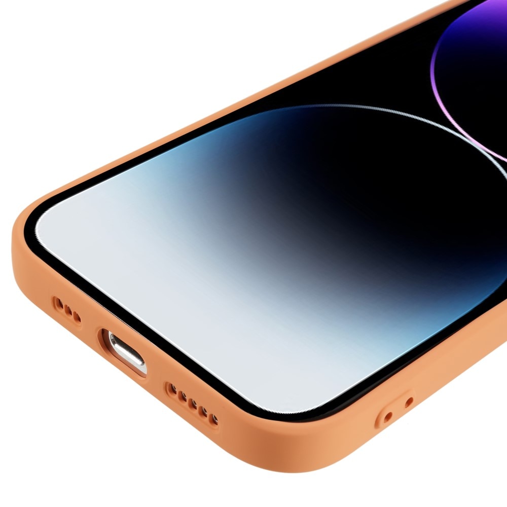 Støtsikker Deksel TPU Apple iPhone 15 Pro Oransje